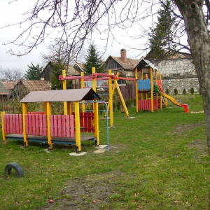 Detské ihrisko na školskom dvore