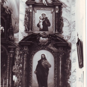 Bočný oltár, rok 1970