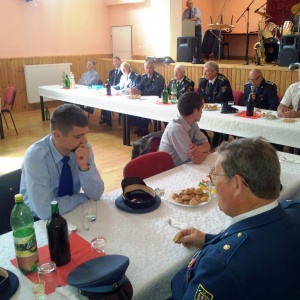 Slávnostná schôdza pri príležitosti 120 výročia založenia hasičstva v Perneku, rok 2013
