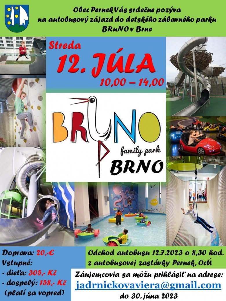 Obrázok k správe: Zájazd BRuNO family park Brno - 12.7.2023